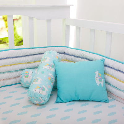 Llama Love Organic Pillow/Bolster Set