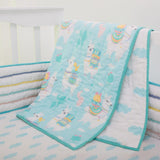 Llama Love Organic Complete Crib Bedding Set (With Bumper)