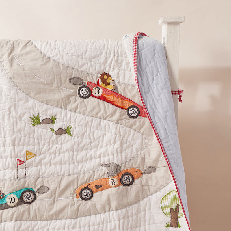 Rockabye Baby Crib Gift Hamper (Racing Cars)