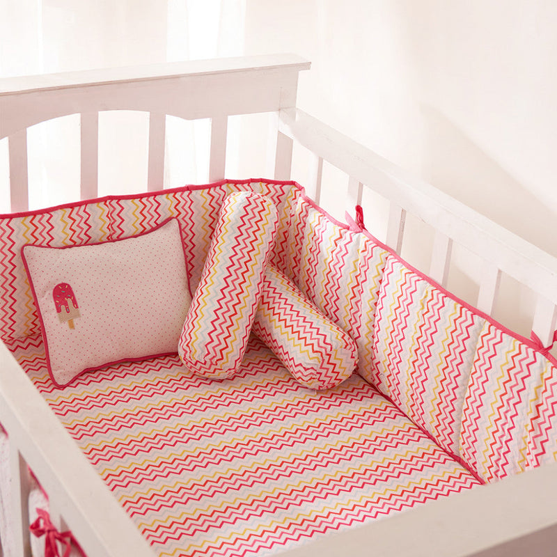 Night Night Crib Gift Set (Alphabets-Pink)