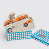 Snuggle Time Crib Gift Set (Racing Cars)