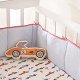 Snuggle Time Crib Gift Set (Racing Cars)