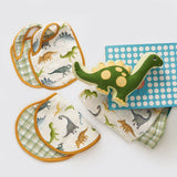 New Beginnings Organic Muslin Gift Box (Dinosaurs)