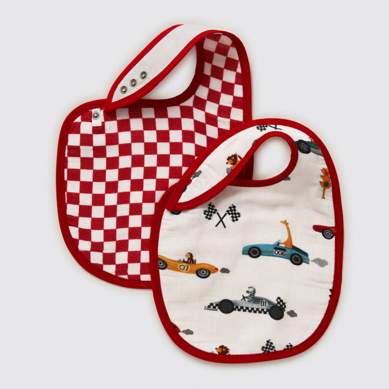 Favorite Essentials Organic Muslin Gift Hamper (Racing Cars)