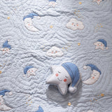 Celestial Blue Complete Crib Bedding Set