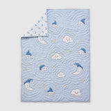 Celestial Blue Complete Crib Bedding Set