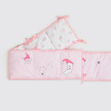 Celestial Pink Complete Crib Bedding Set (With Bumper)