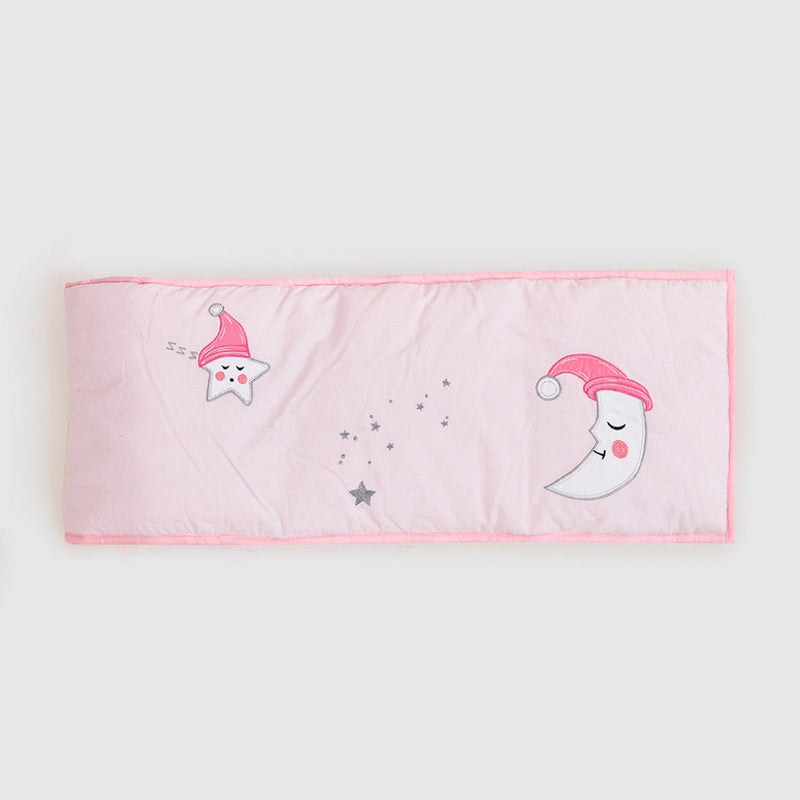 Celestial Pink Complete Crib Bedding Set (With Bumper)