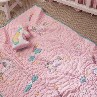 Unicorns Complete Crib Bedding Set