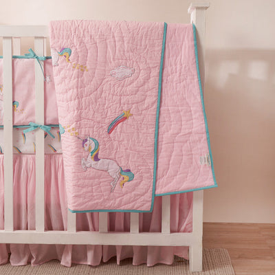 Unicorns Complete Crib Bedding Set