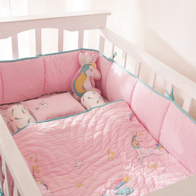 Unicorns Complete Crib Bedding Set