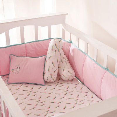 Unicorns Complete Crib Bedding Set (With Bumper)