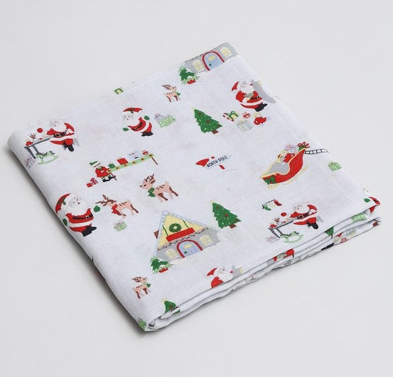 Santa's Workshop Swaddle