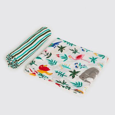 Serengeti Organic Swaddle Set