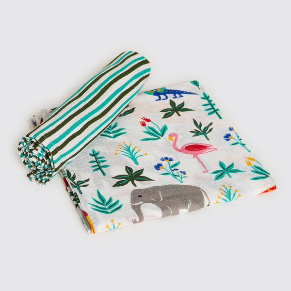 Serengeti Organic Swaddle Set