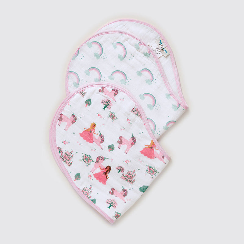 Fairytale Organic Burp Cloth/Bib Set