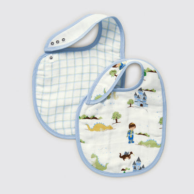 Adventures Of A Prince Organic Bib Set