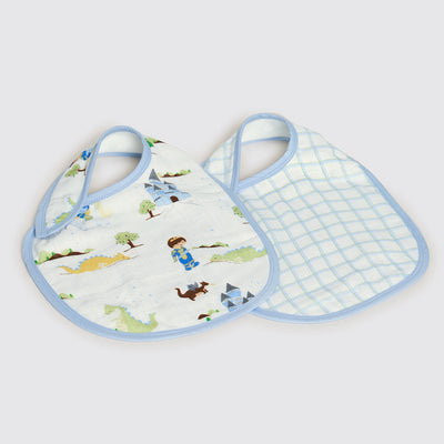 Adventures Of A Prince Organic Bib Set