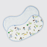 Adventures Of A Prince Organic Burp Cloth/Bib Set