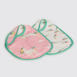 Unicorns Organic Bib Set