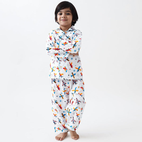 Fly Away Pajama Set For Kids
