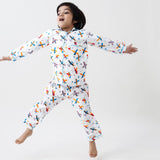 Fly Away Pajama Set For Kids