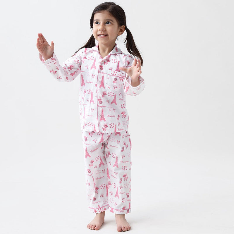 Paris Pajama Set For Kids