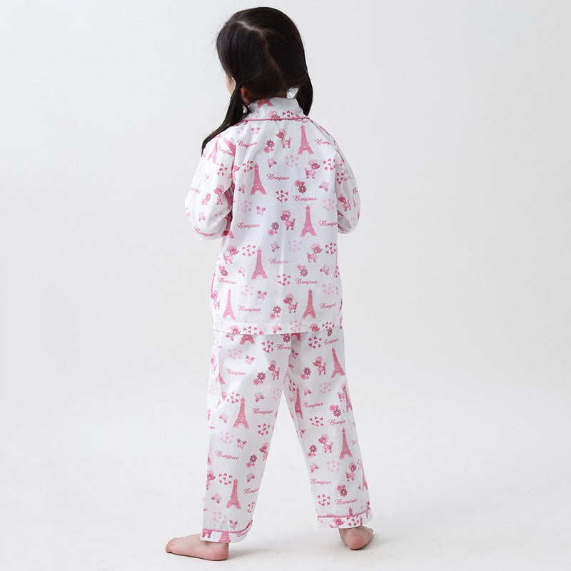 Paris Pajama Set For Kids