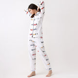 Women Puppy Love Pajama Set