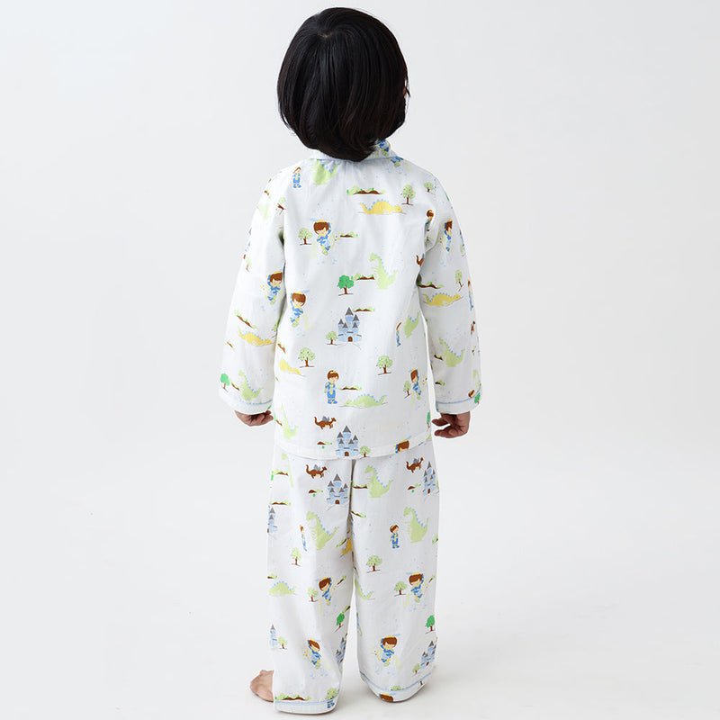 Organic Prince Pajama Set For Kids