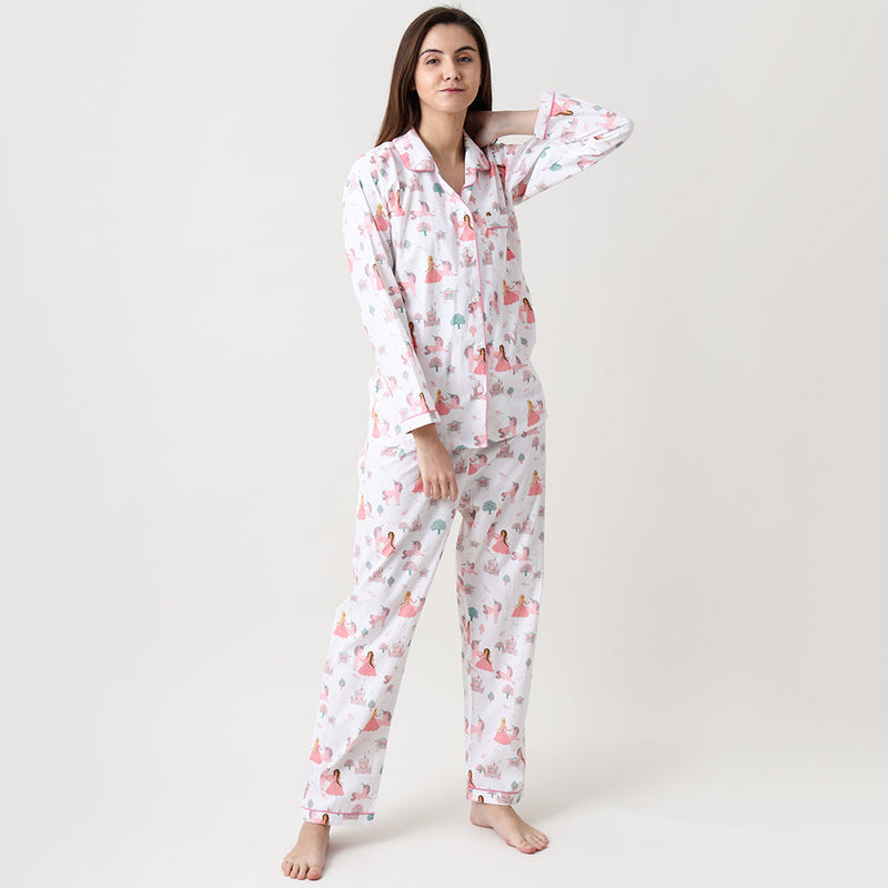 Women Organic Fairytale Pajama Set