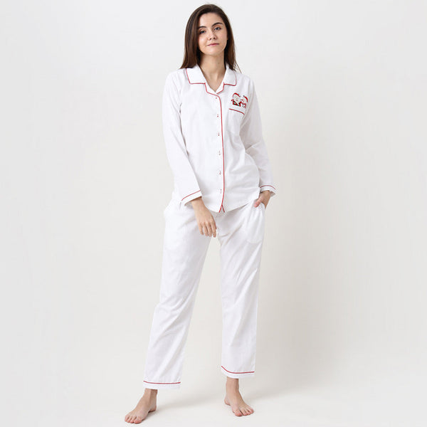 Women Jingle Bells Pajama Set