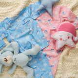 Celestial Pink Organic Pajama Set For Kids