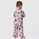 Santa At Home (Grey) Pajama Set