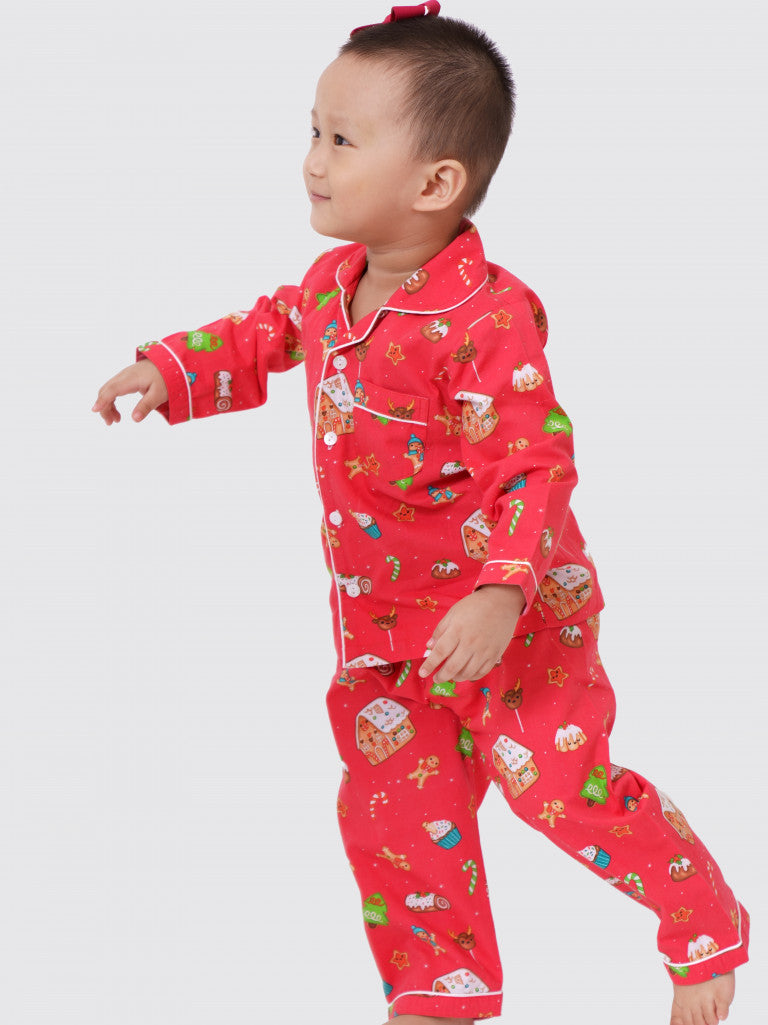 Sweet Christmas Pajama Set For Kids