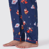 Women Space Santa Pajama Set