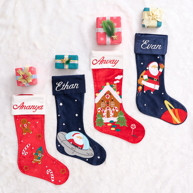 Gingerbread Cookies Luxe Stocking