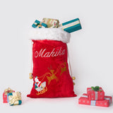 Santa In Sleigh Luxe Santa Sack