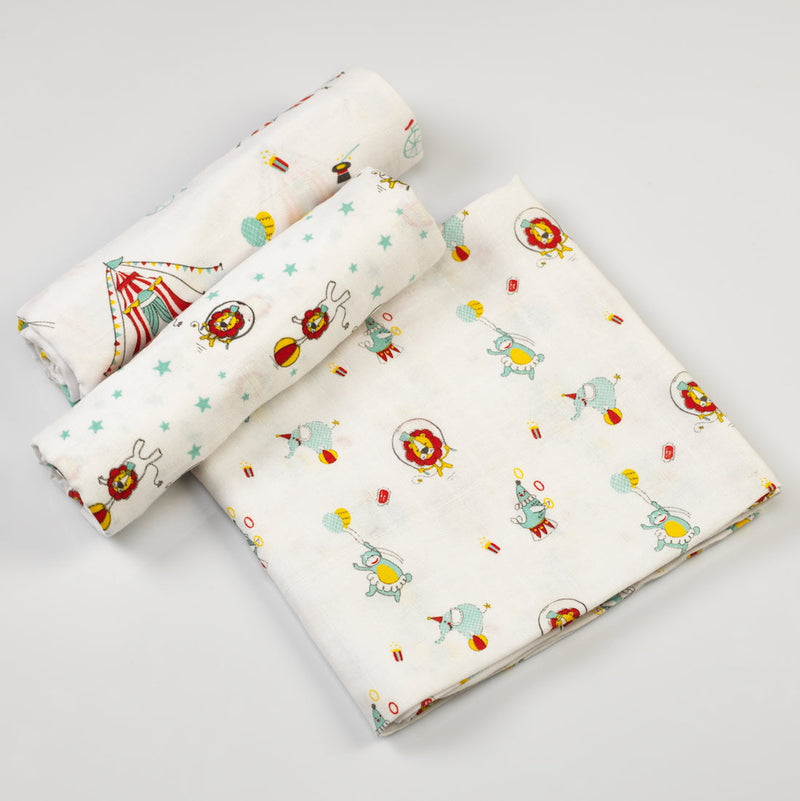 Circus Circus Swaddles Set