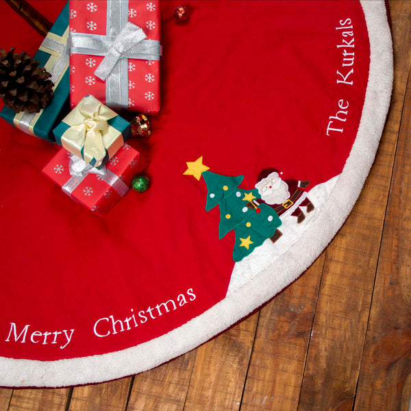 Merry Christmas Tree Skirt