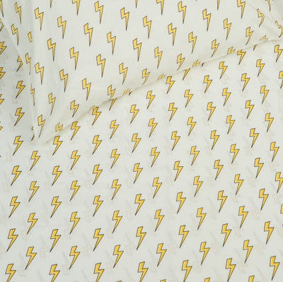 Organic Lightning Crib Sheet