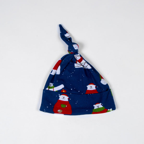 Polar Bear Long-Sleeved Onesie & Hat Gift Set