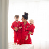 Women Reindeer Pajama Set