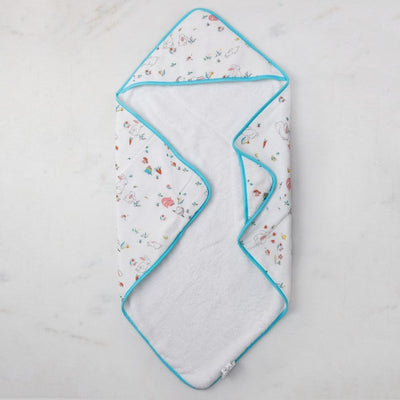 Snuggle Bunny Organic Muslin Hooded Towel