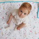 Snuggle Bunny Organic Reversible Quilt