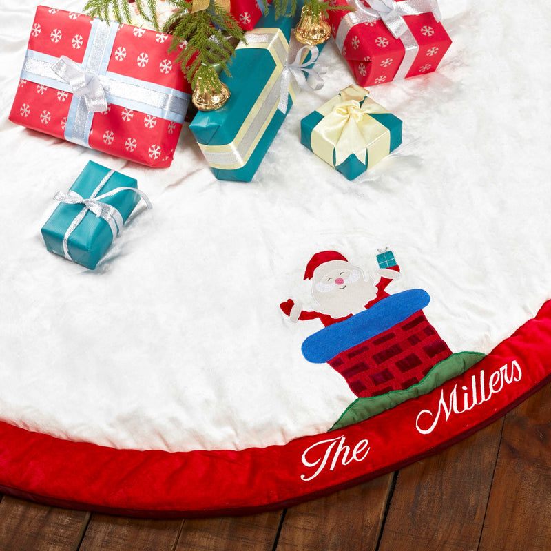 Welcome Santa Tree Skirt