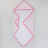 Xoxo Muslin Hooded Towel