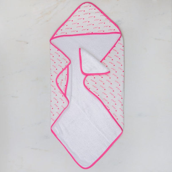 Xoxo Muslin Hooded Towel